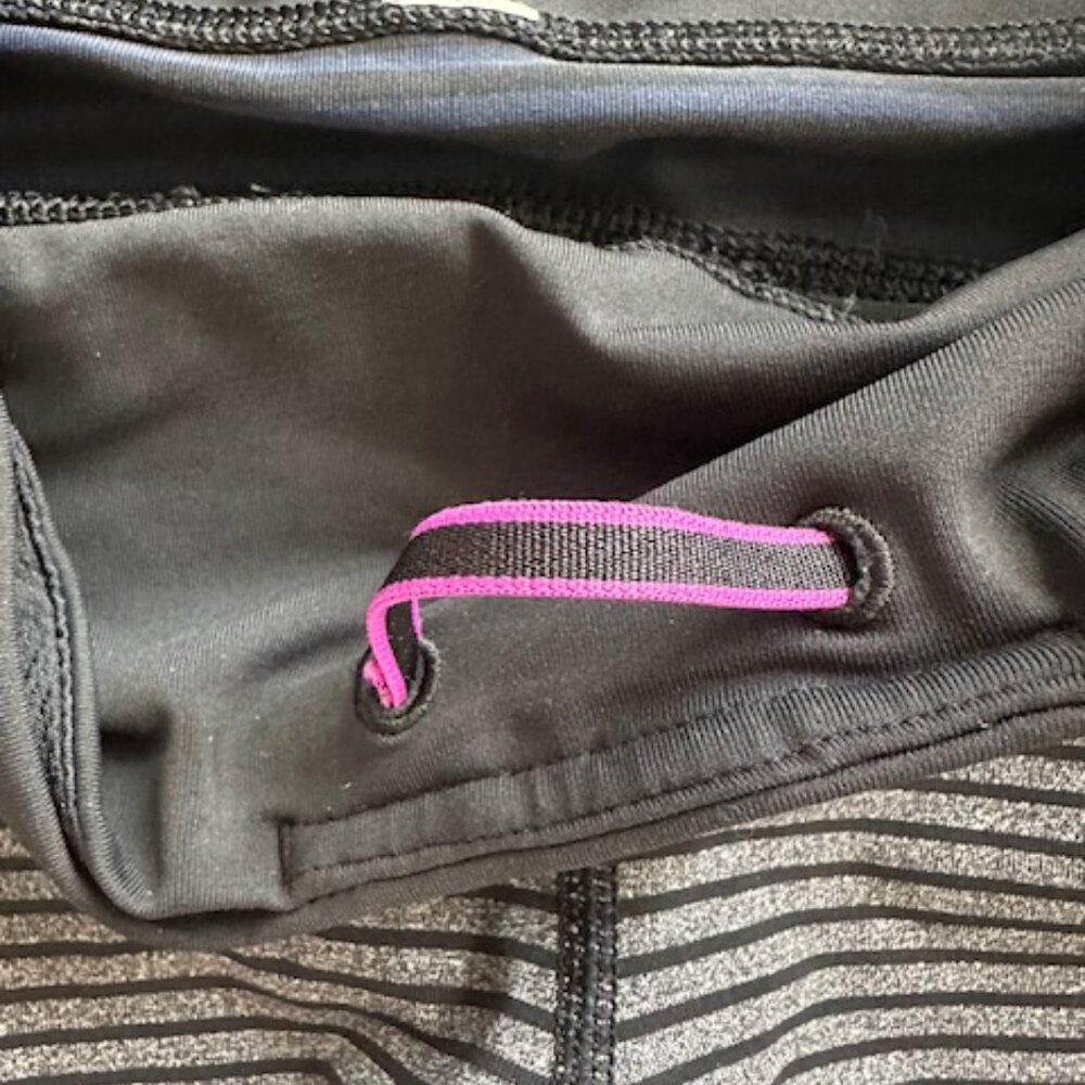 Lululemon Striped Full Length Leggings Size 4 - Picture 2 of 16